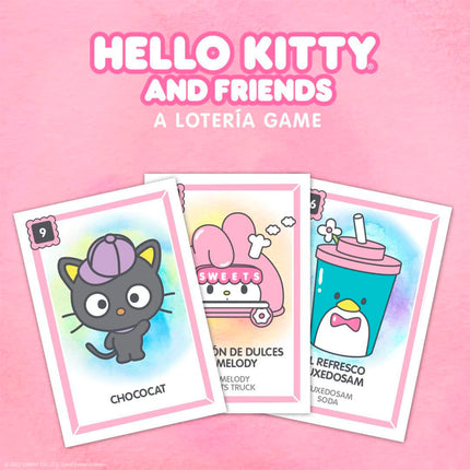 Lotería Hello Kitty - Juego de Mesa The OP Games
