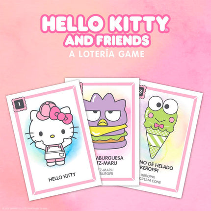 Lotería Hello Kitty - Juego de Mesa The OP Games